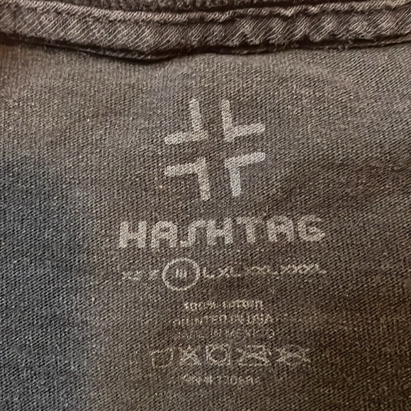 MONSTA X KPOP Music by HASHTAG Black Adult Size Medium T-Short‎ Sleeve - Picture 3 of 5